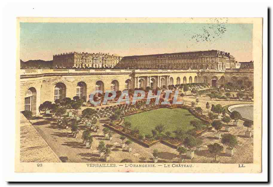 Versailles CPA L'Orangerie Le chateau