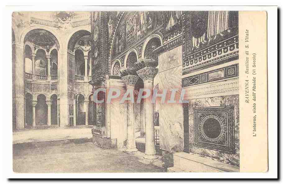 italie Italia Ravenna CPA Basilica di S Vitale