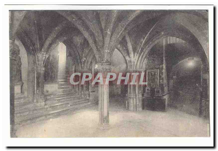 Toulouse CPA Insigne basilique St SErnin Crypte des Corps sains