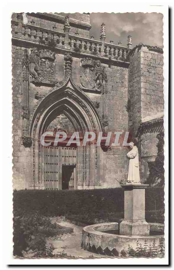 Espagne Espana CPA Burgos Cartuja de Miraflores Entrada a la Iglesia