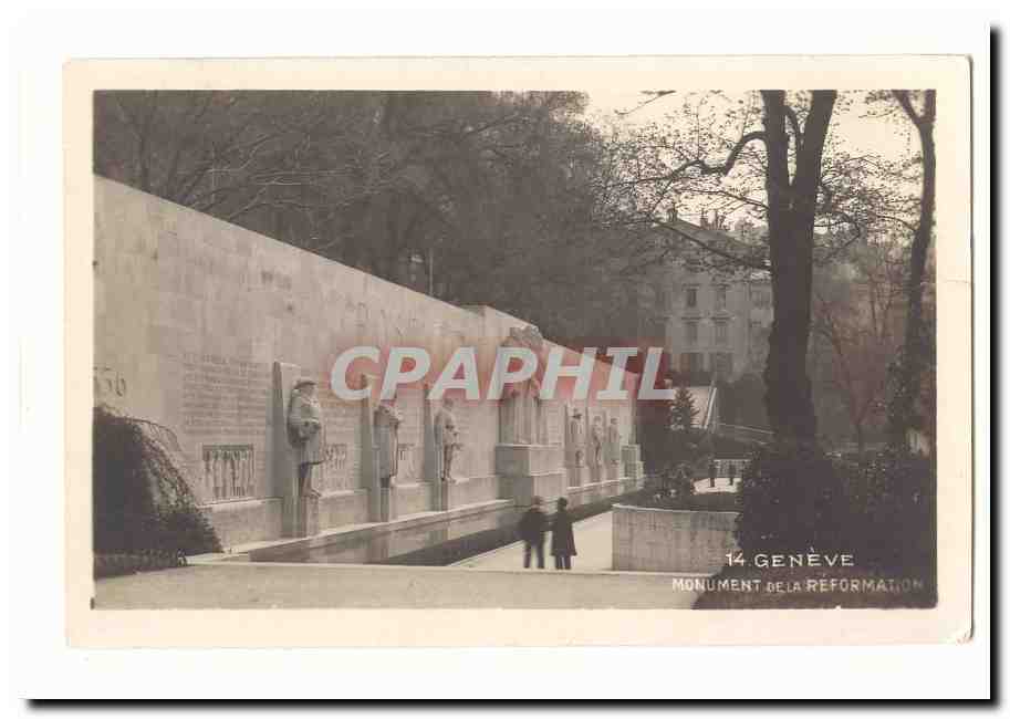 Suisse CPA Geneve Monument de la Reformation