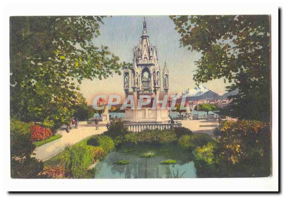 Suisse CPA Geneve Monument Brunswick