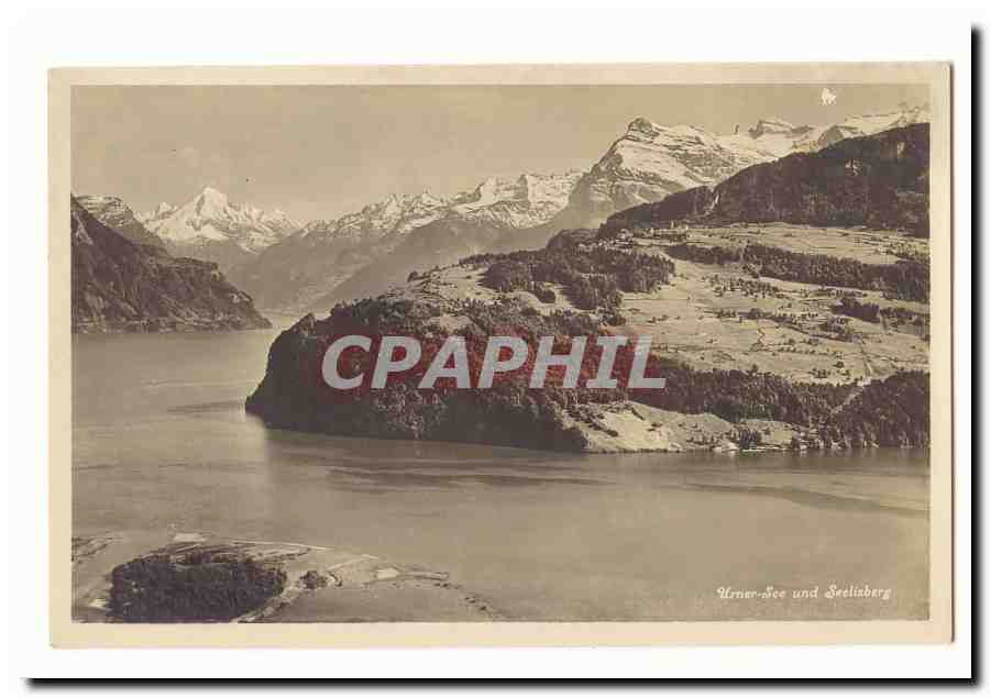 Suisse CPA Urner See und Seelisberg