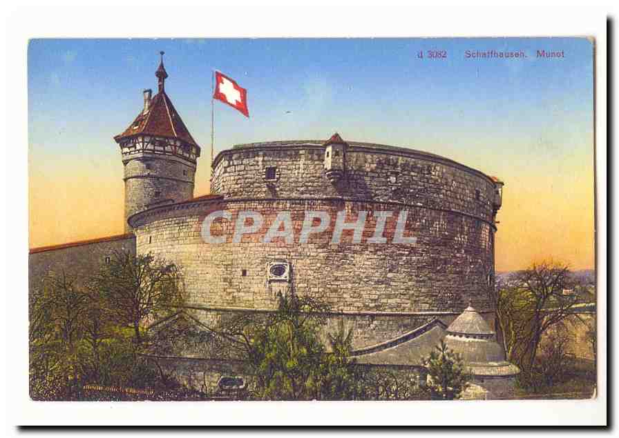 Suisse CPA Schaffhausen Munot