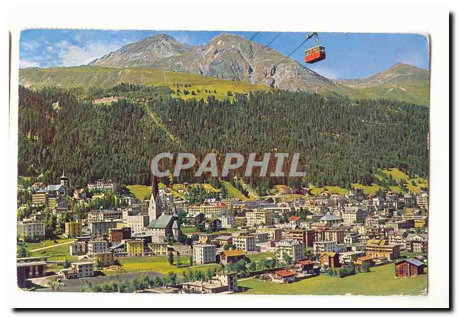 Suisse CPA Schatalp Strela und Schiahorner 2712m