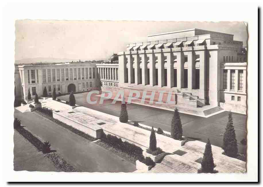 Suisse CPA Geneve Palais des Nations unies