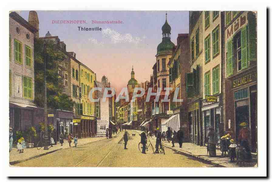 Thionville CPA Diedenhofen Bismarkstrasse