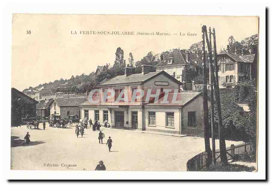 La Ferté-sous-Jouarre (Seine-et-Marne) — Die Station — Culmann-Ausgabe, Nr. 38