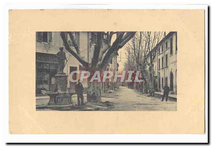 CPA Village (vendeur de chaussures) (non localise)