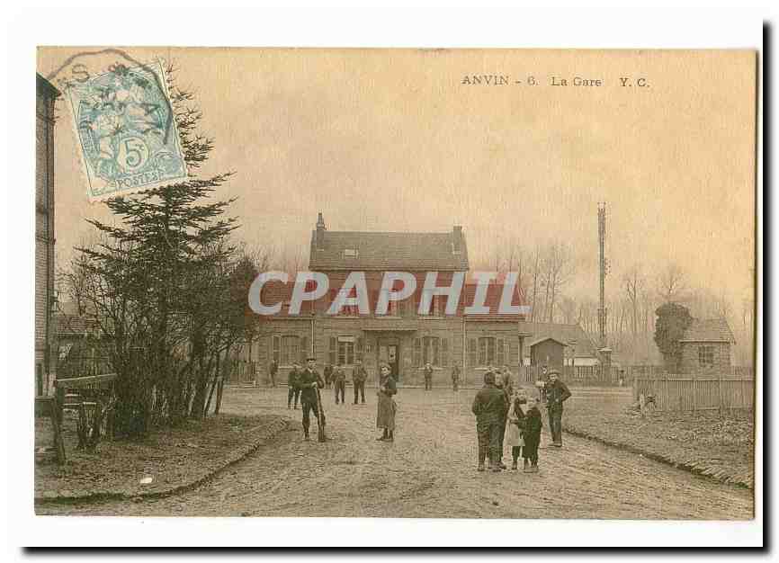 Anvin - La Gare — Y.C. — éditeur Y.C.