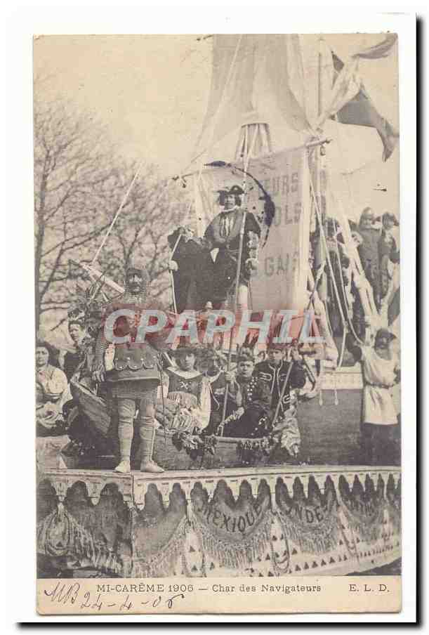 Mi-Carême 1906 — Boot der Seefahrer — E. L. D.