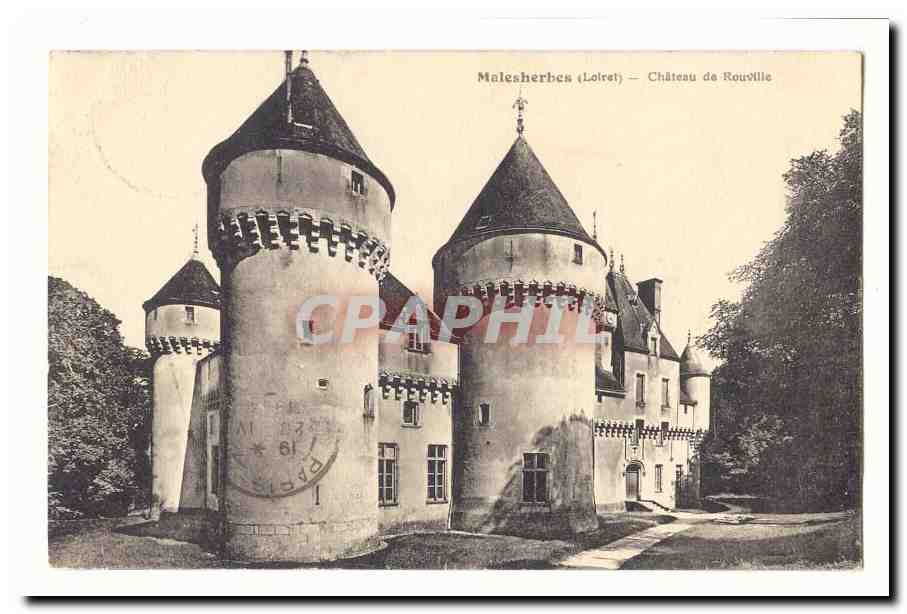 Malesherbes CPA Chateau de Rouville