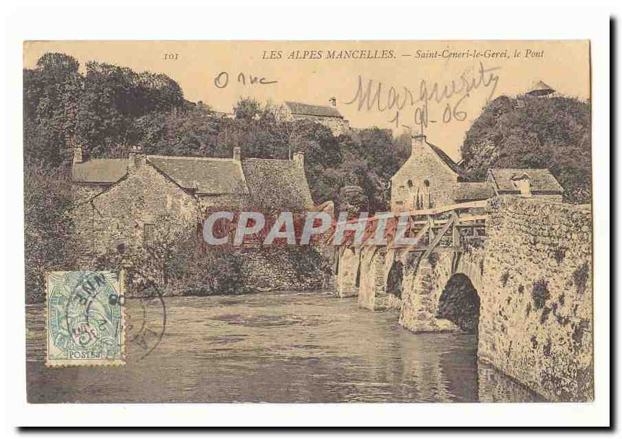 Saint-Cénéri-le-Gerei, le Pont — Les Alpes Mancelles