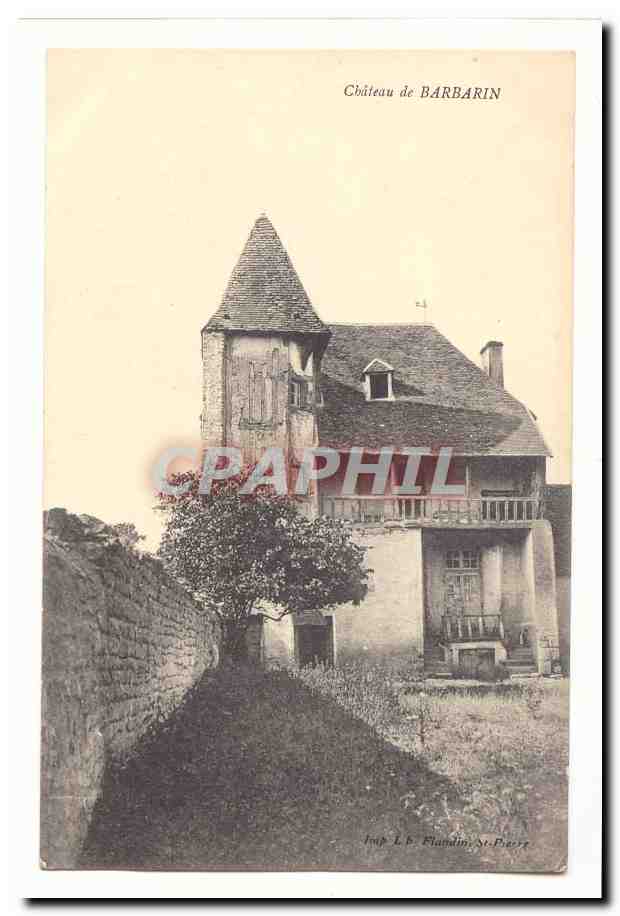 Château de BARBARIN — Saint-Pierre — Joop L.P. Flandin