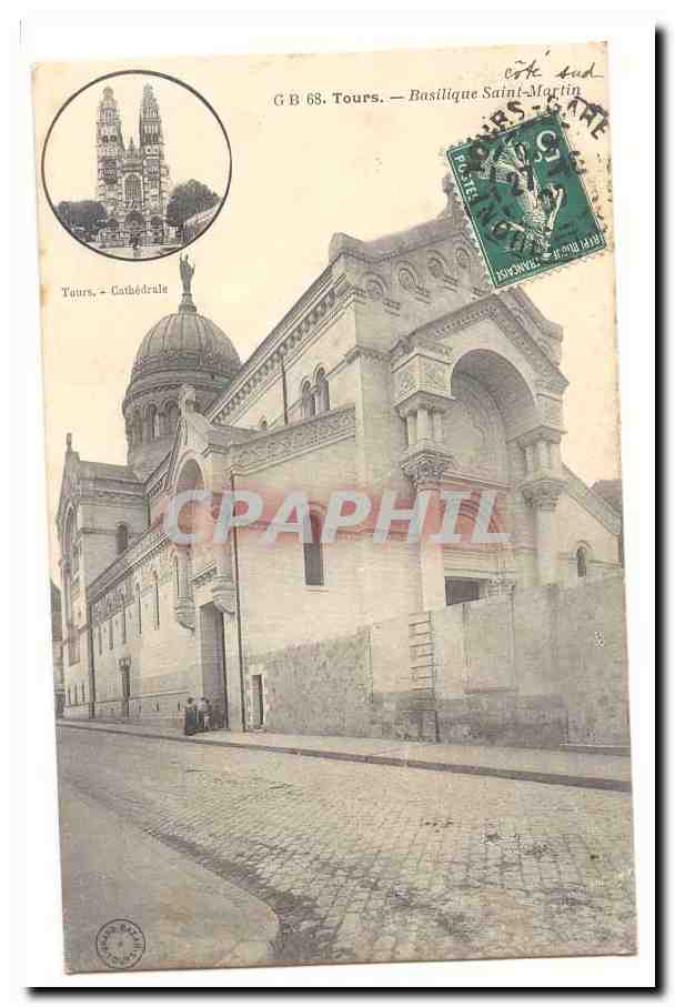 Tours CPA Basilique Saint Martin