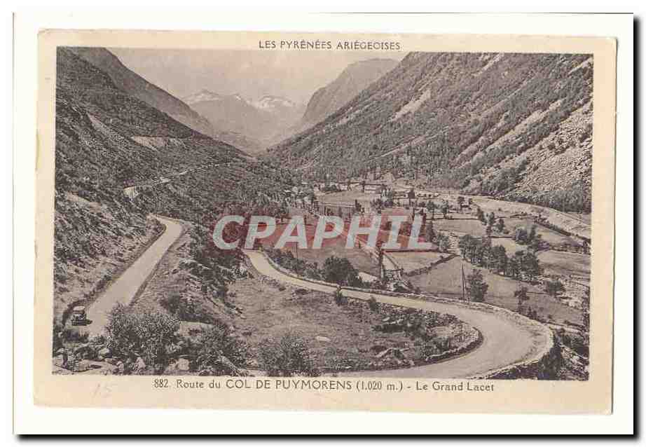 Route du col de Puymorens CPA Le grand LAcet