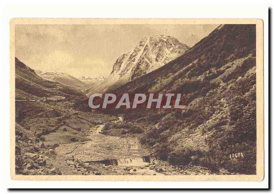 CPA L'Ariege en aval de l'hospitalier Le roc de Carroux