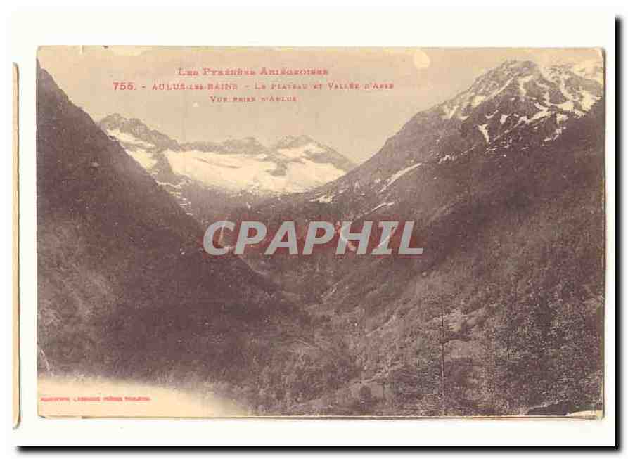 Les Pyrénées Ariégeoises — Aulus-les-Bains — Le Plateau et Vallée d'Asse