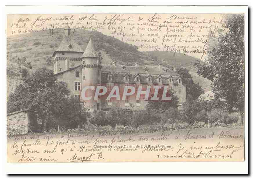 CPA Chateau de Saint Martin de Bonillac