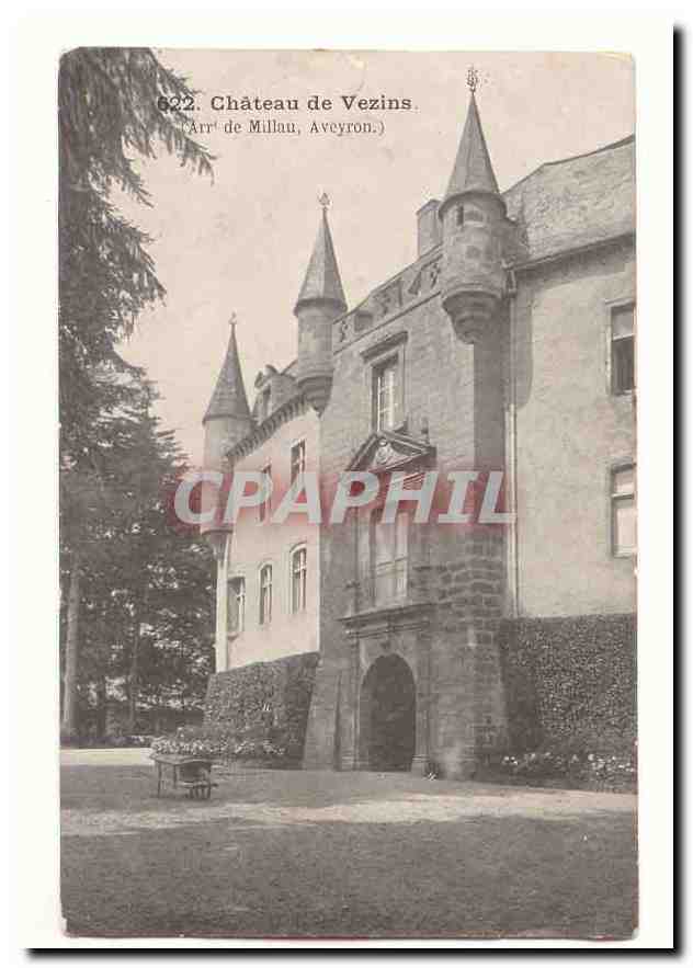 Chateau de Vezins CPA Arrondissement de Millau aveyron