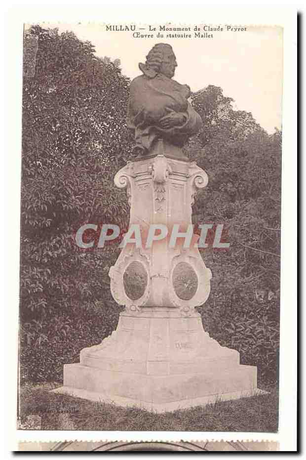 Millau — Le Monument de Claude Peyrot — Œuvre du statuaire Mallet