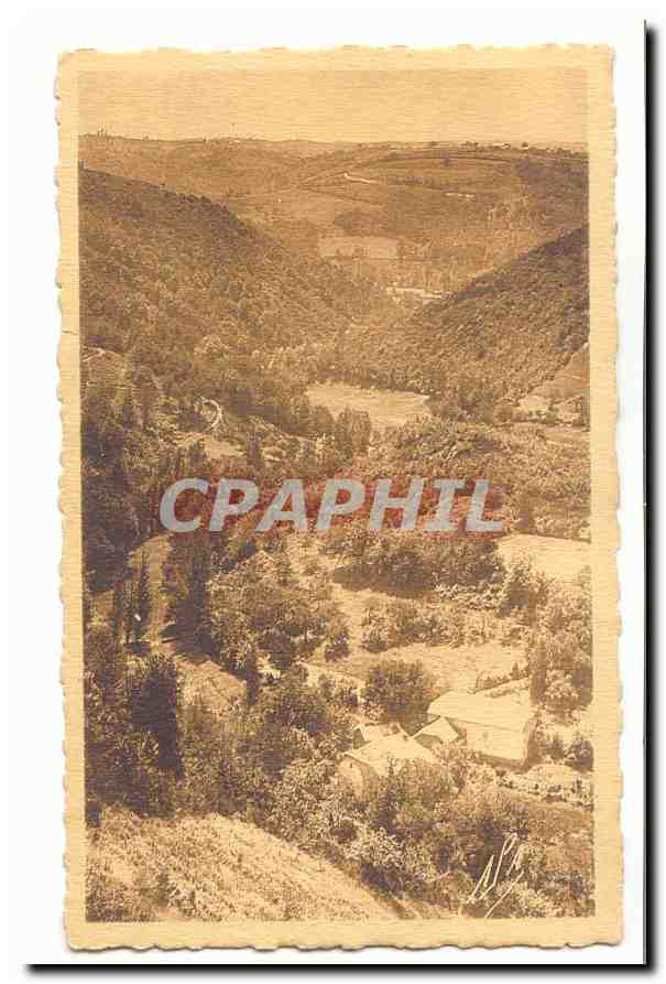 Environs de Ledergue CPA Vallee du Gifon et moulin de Recombis