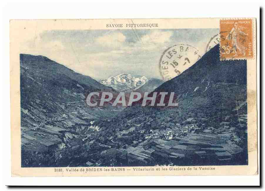 Vallee de Brides les Bains CPA Villarluin et els glaciers de la Vanoise