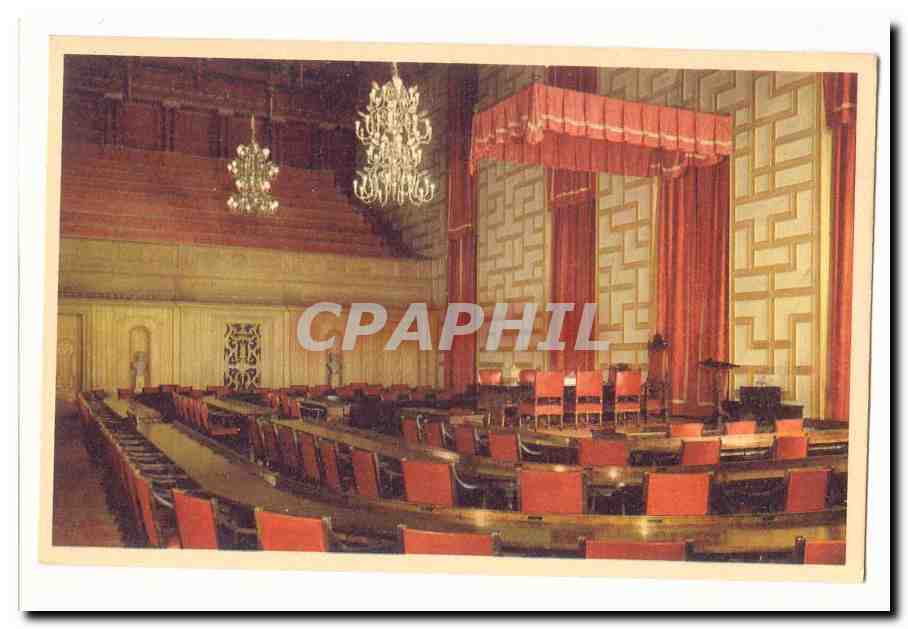 Suede CPA City Hall Stockholm Council room Sweden