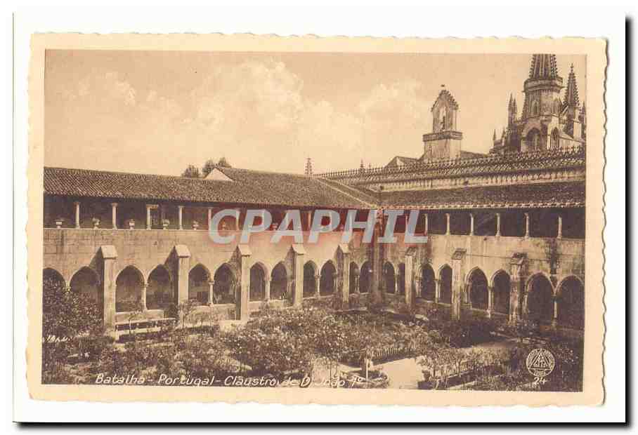 Portugal Batalha CPA Claustro de D Joa 1