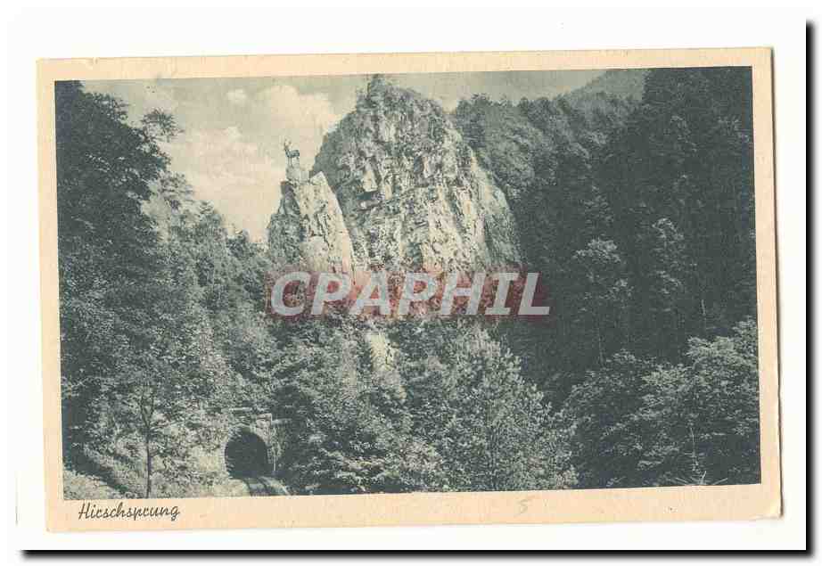 Hirschsprung CPA Hollental Schwarzwald