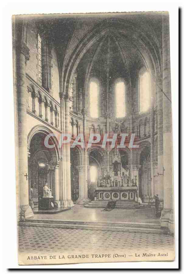 Abbaye de la Grande Trappe CPA Le maitre Autel