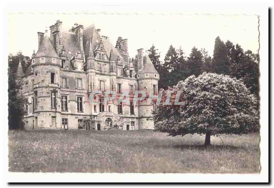 Bagnoles de L´Orne Tesse la Madeleine CPA Le chateau de la roche Bagnoles