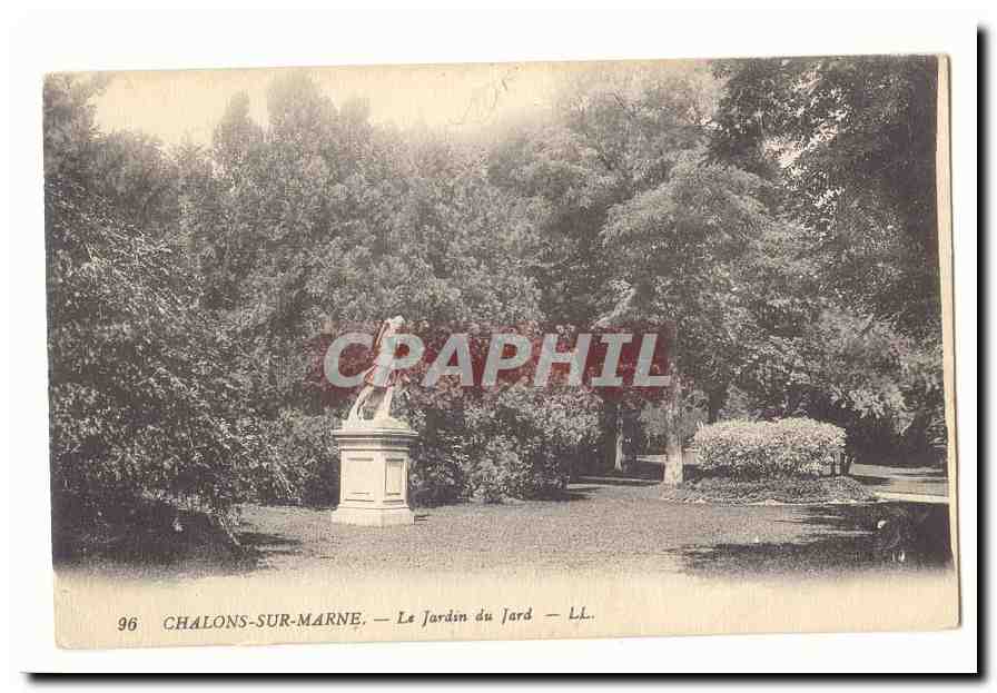 Chalons-sur-Marne — Le Jardin du Jard — LL. — n° 96