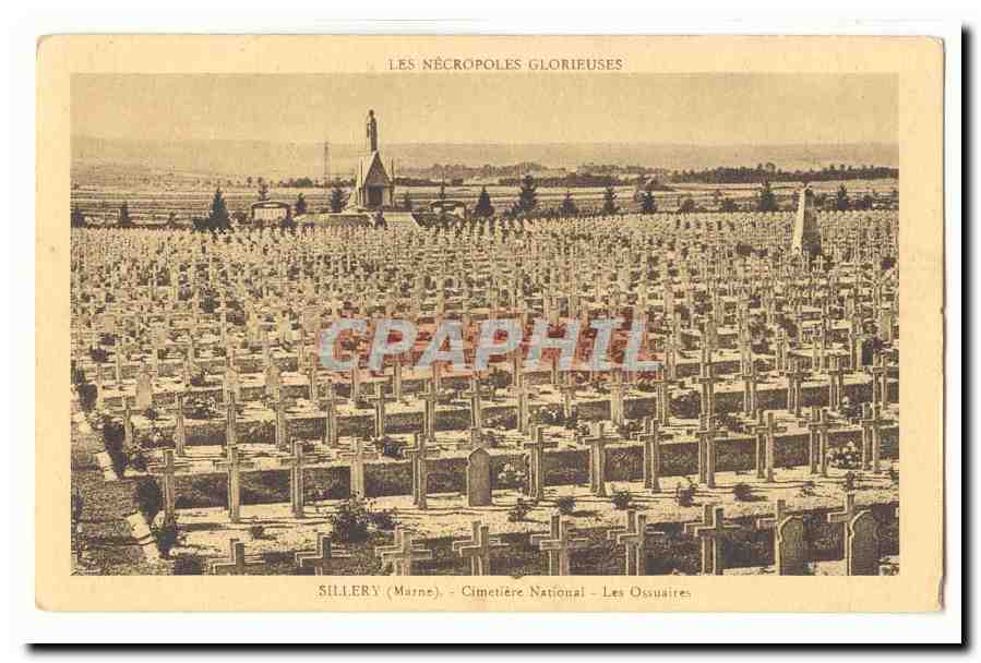 Sillery (Marne) — Cimetière National — Les Ossuaires — Les Nécropoles Glorieuses