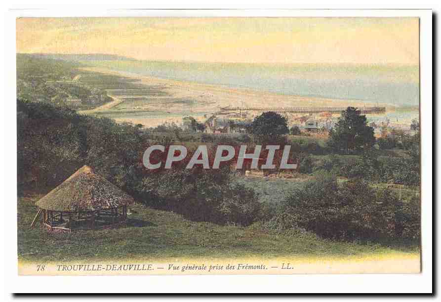 Trouville-Deauville — General View from the Frémonts — LL.