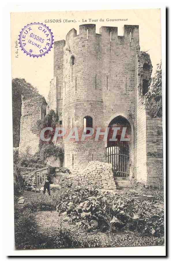 Gisors CPA La tour du Gouverneur
