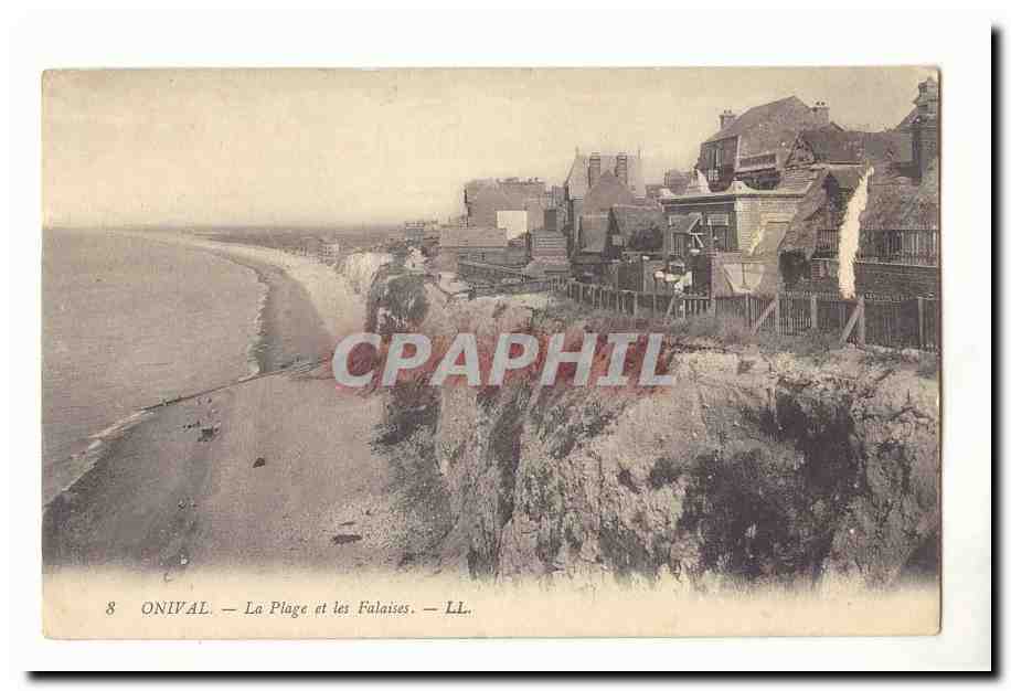 Onival CPA La plage et les falaises