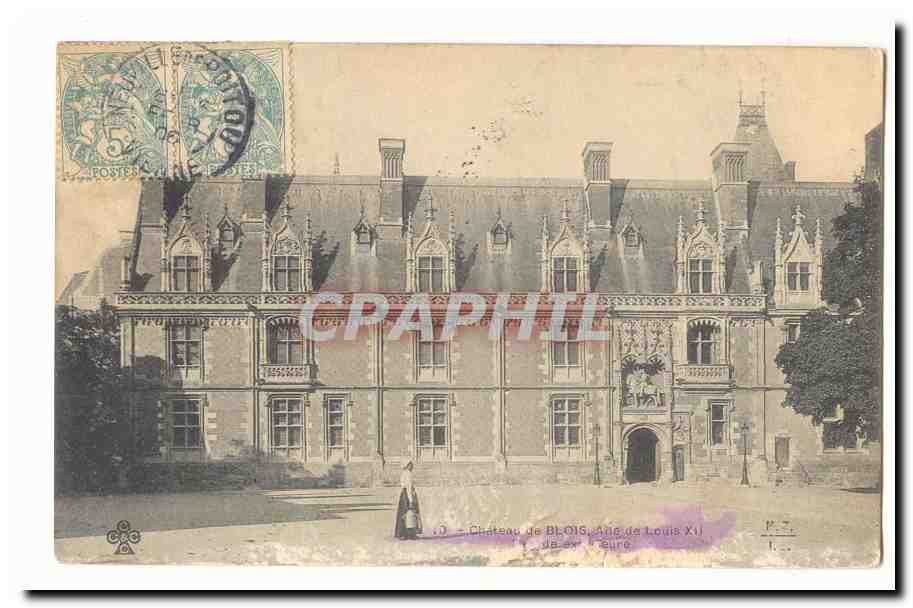 Château de Blois — Angle de Louis XI — Éditeur C. G. A. O.