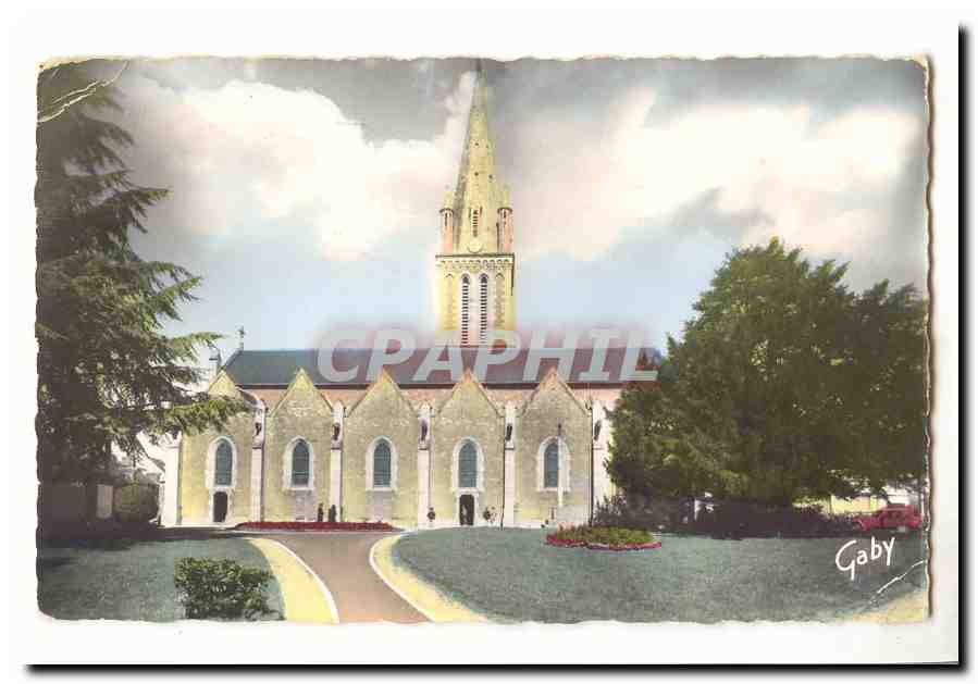 Tessy sur Vire CPM L'eglise et le jardin