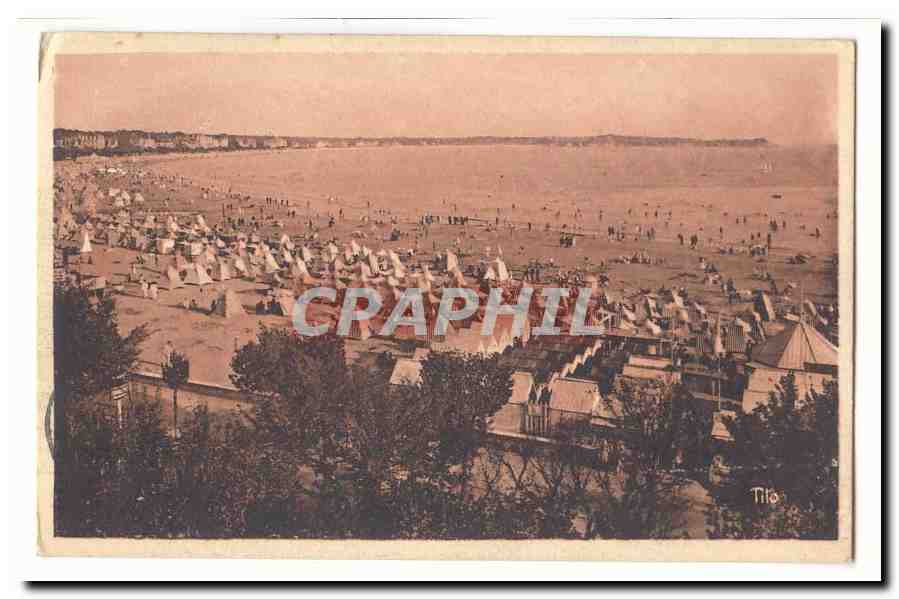 Royan CPA Vue generale de la grande Conche