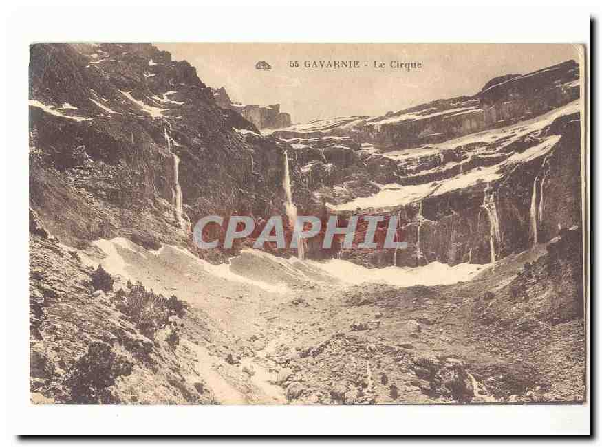 Gavarnie CPA Le cirque