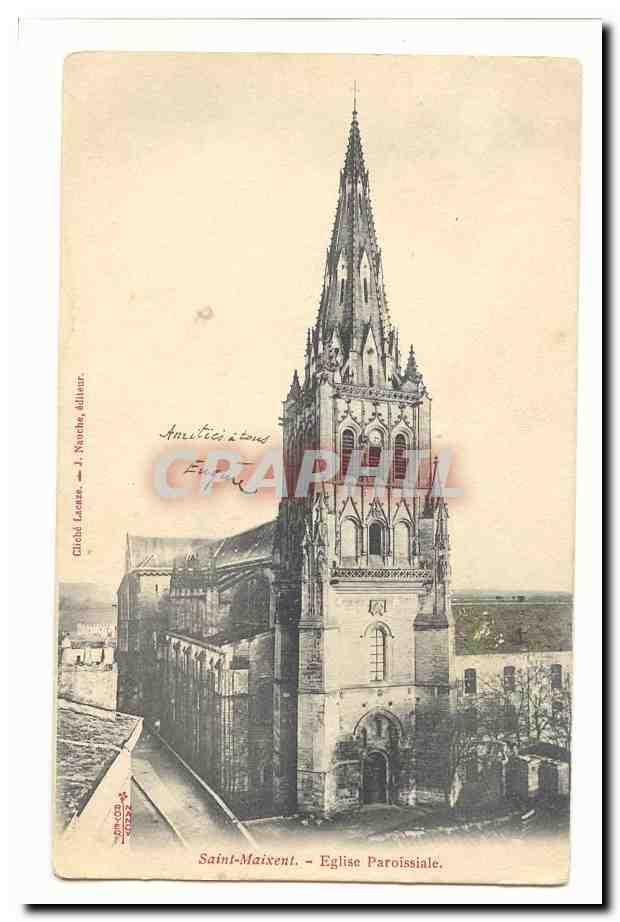 Saint-Maixent — Pfarrkirche — Gilold Lacaute, Verlag