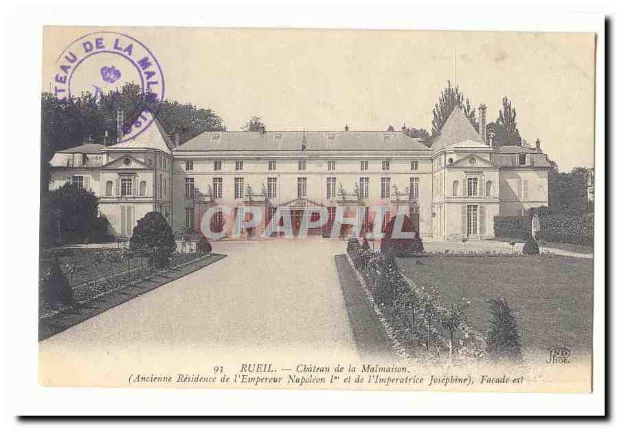 Rueil CPA Chateau de la Malmaison (anceinne residence de l'empereur Napoleon 1er et de l'imperatrice Josephine) Facade E