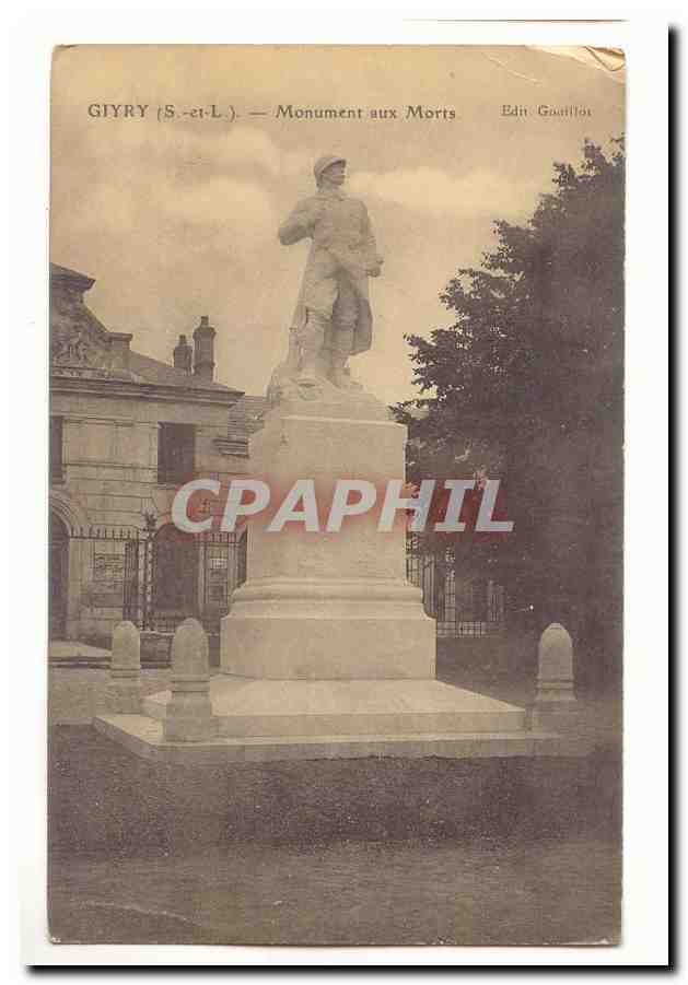 Giyré (S.-et-L.) — Monument aux Morts — Édit Gaulliot