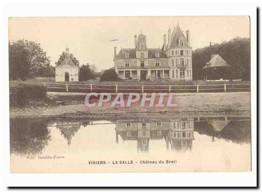 Vihiers La Salle CPA Chateau du Breil
