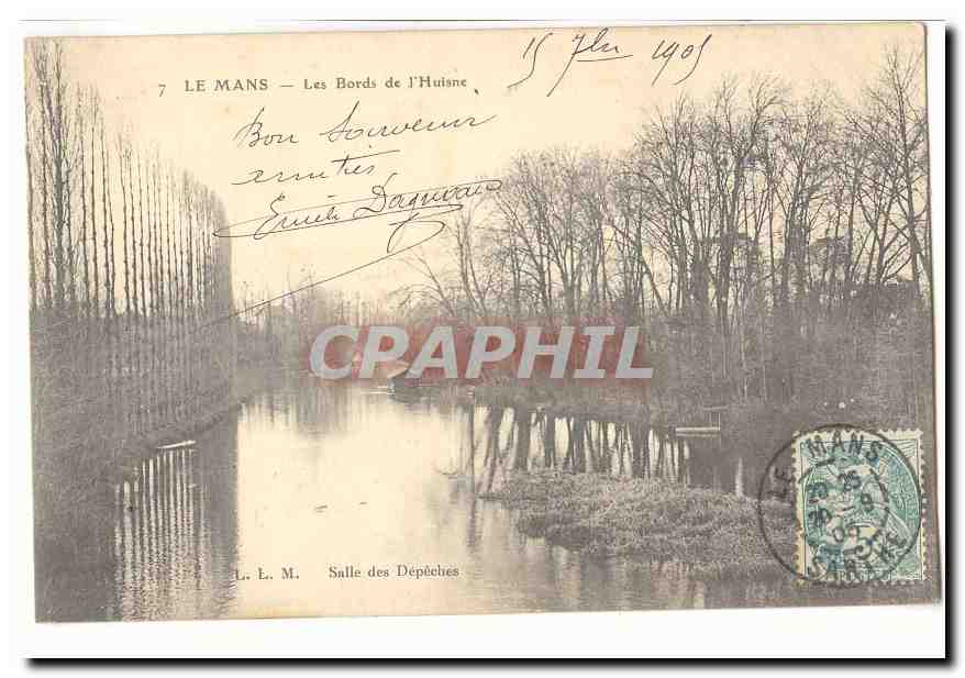 Le Mans CPA Les bords de l'Huisne