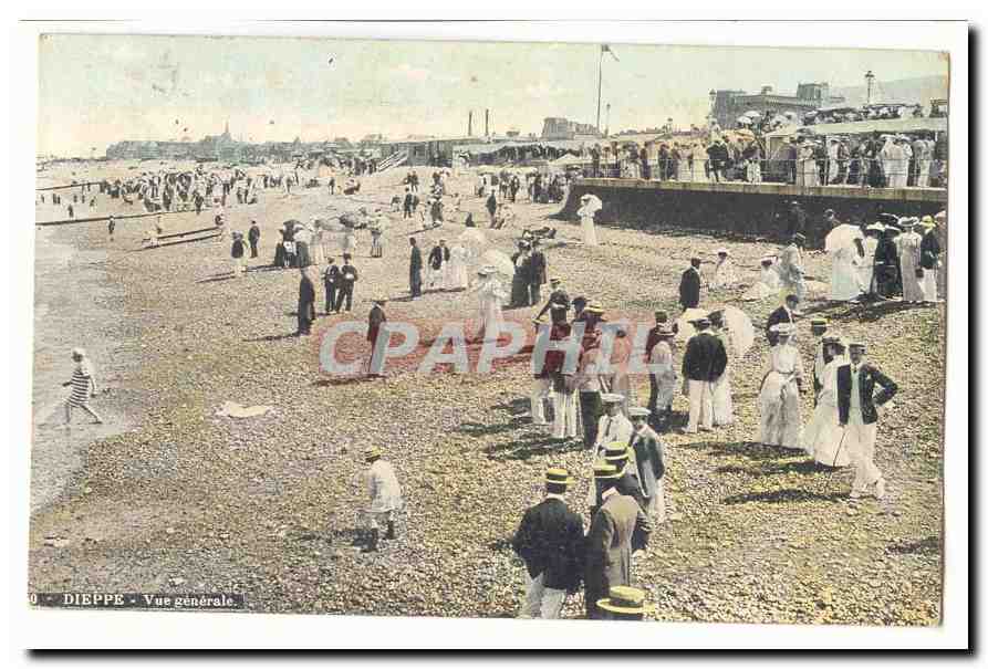 Dieppe CPA Vue generale