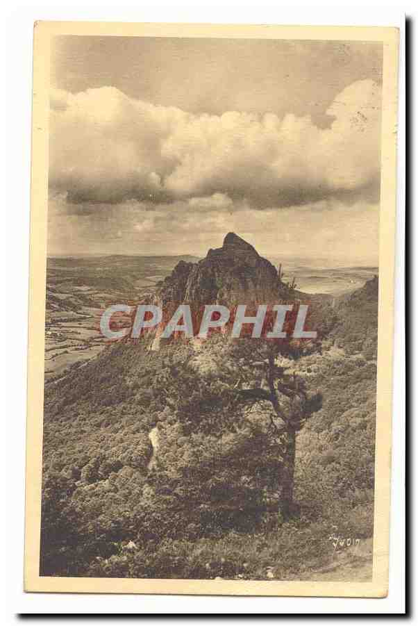 Vue du Rocher de la Pierre — France — éditeur inconnu, n° de série 24017