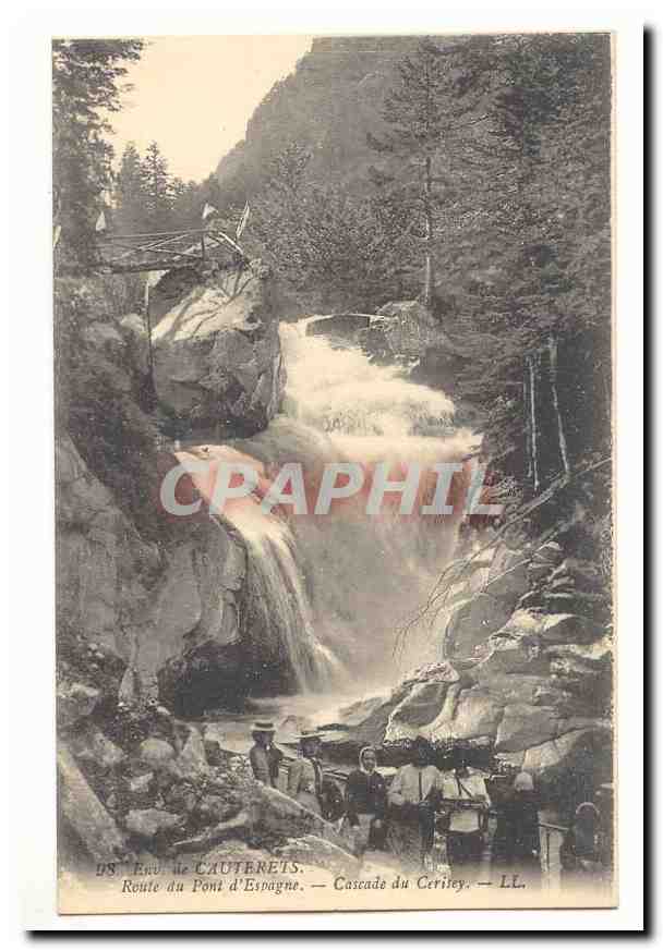 Route du Pont d'Espagne — Cascade du Cerisey — LL.