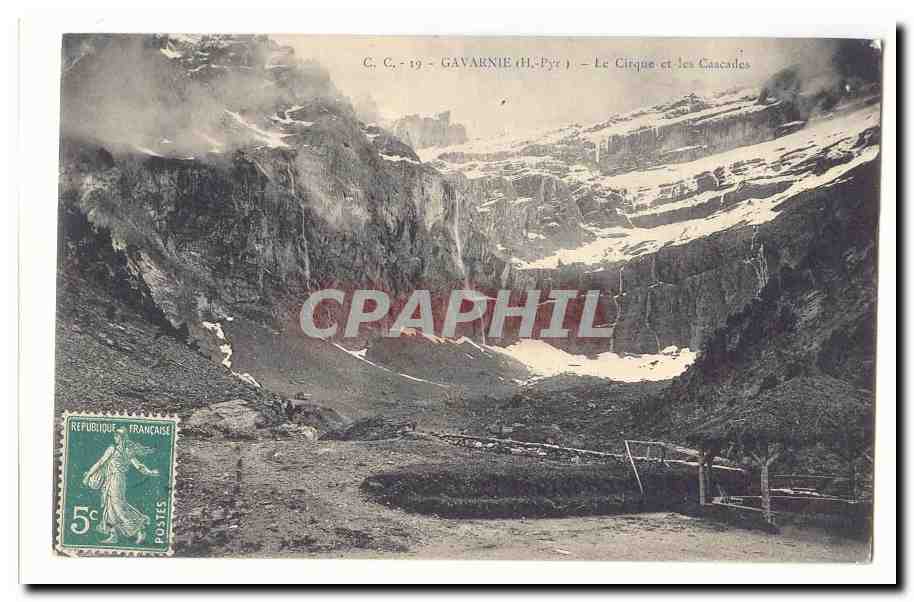 Gavarnie CPA Le cirque et les cascades